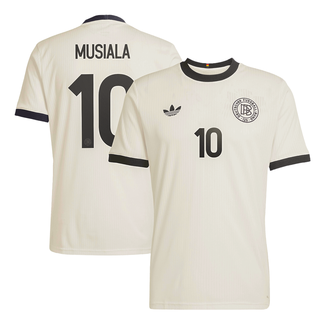 Camiseta MUSIALA #10 Alemania Aniversario de 125 Años 2025 Hombre - Versión Hincha - camisetasfutbol