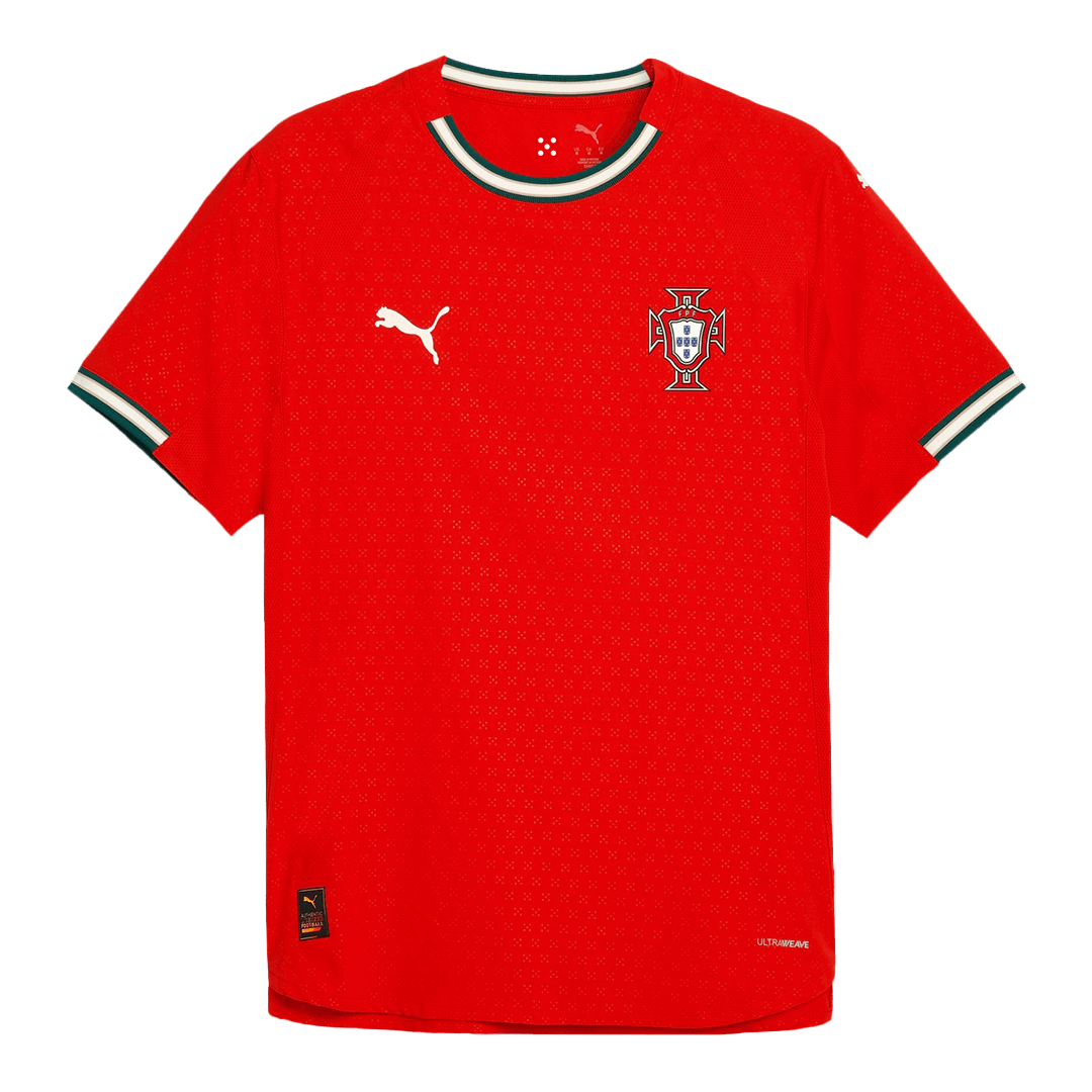 Camiseta Auténtica Portugal 2025 Primera Equipación Local Hombre - Versión Jugador - camisetasfutbol