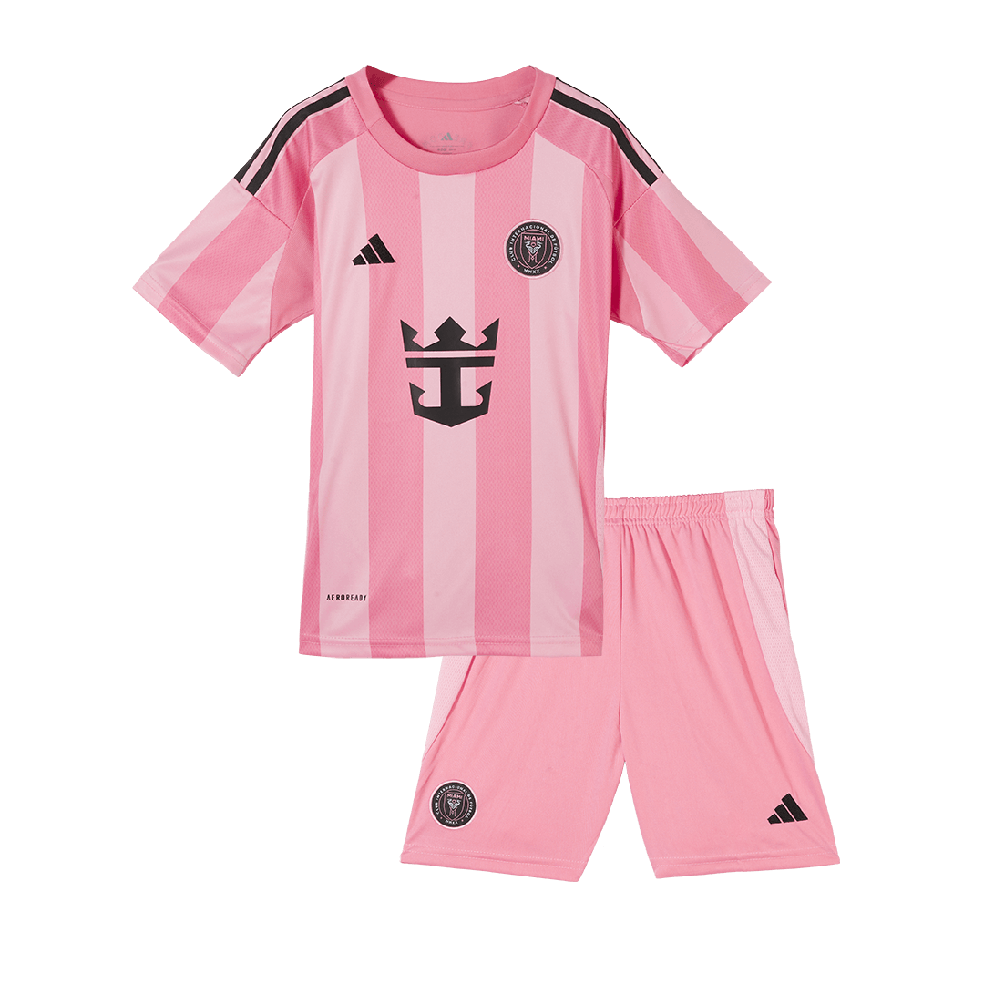 Miniconjunto Inter Miami CF 2025 Primera Equipación Local Niño (Camiseta + Pantalón Corto) - camisetasfutbol