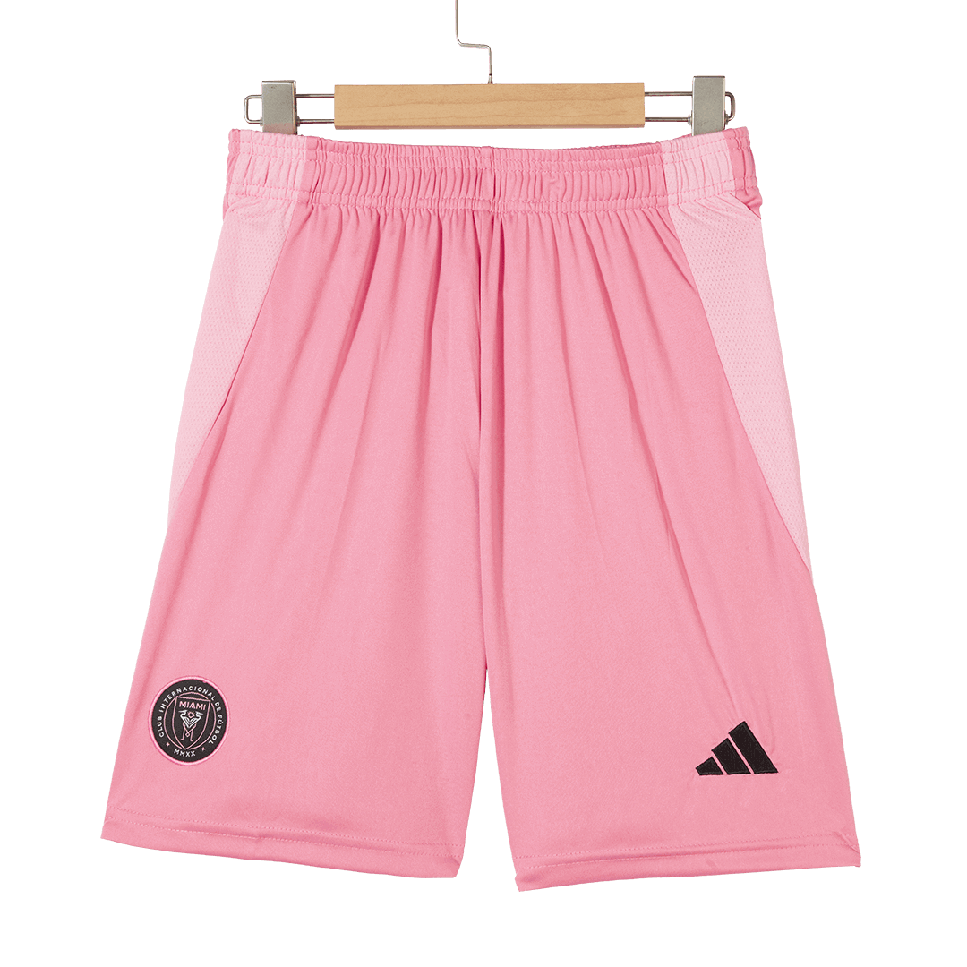 Conjunto Inter Miami CF 
2025 Primera Equipación Local Hombre (Camiseta + Pantalón Corto) - camisetasfutbol