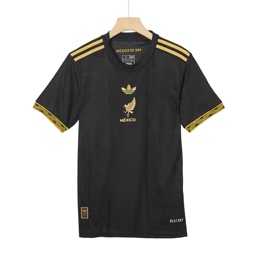 Camiseta Auténtica Mexico 2025  Tercera visitante COPA ORO Hombre - Versión Jugador - camisetasfutbol