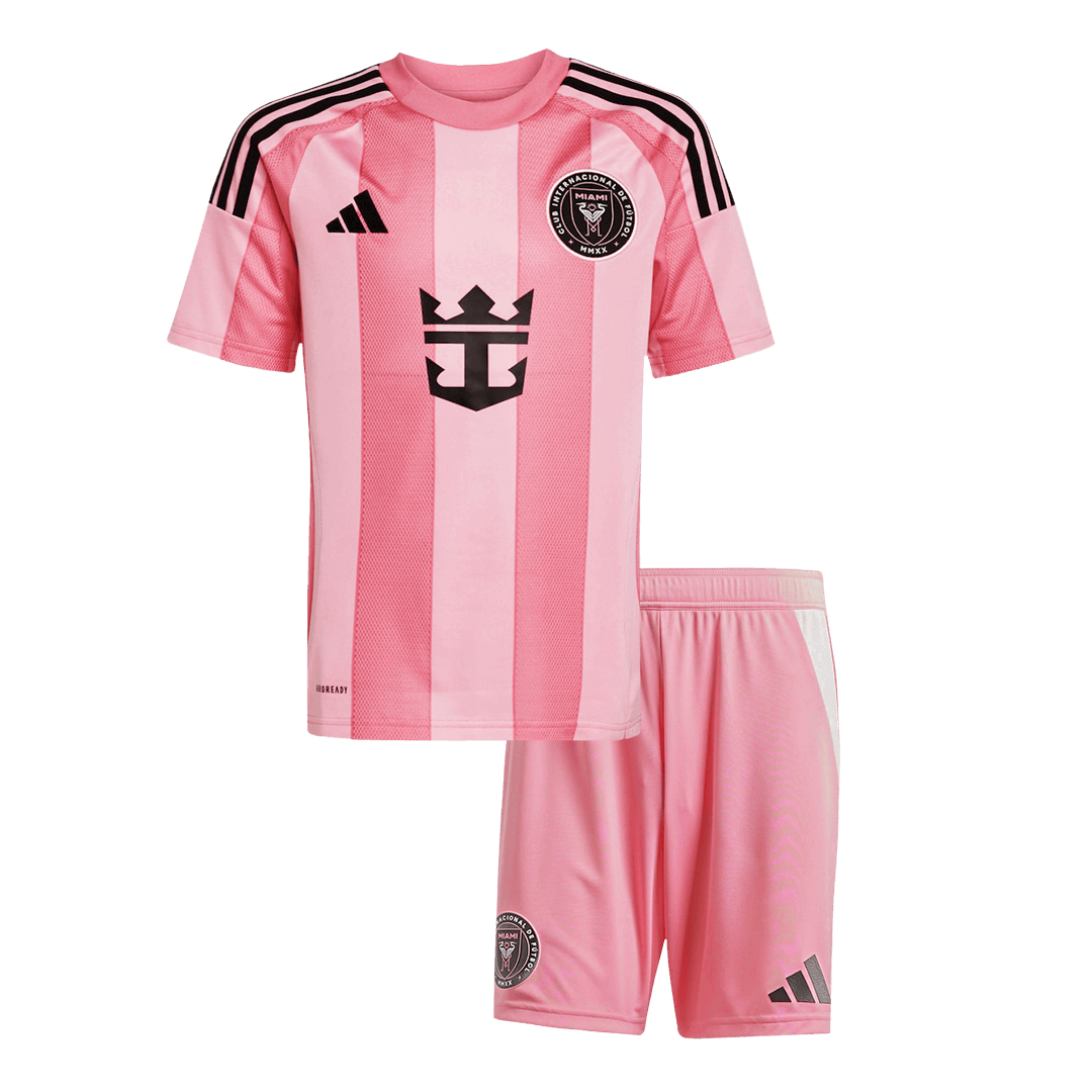 Miniconjunto Inter Miami CF 2025 Primera Equipación Local Niño (Camiseta + Pantalón Corto) - camisetasfutbol