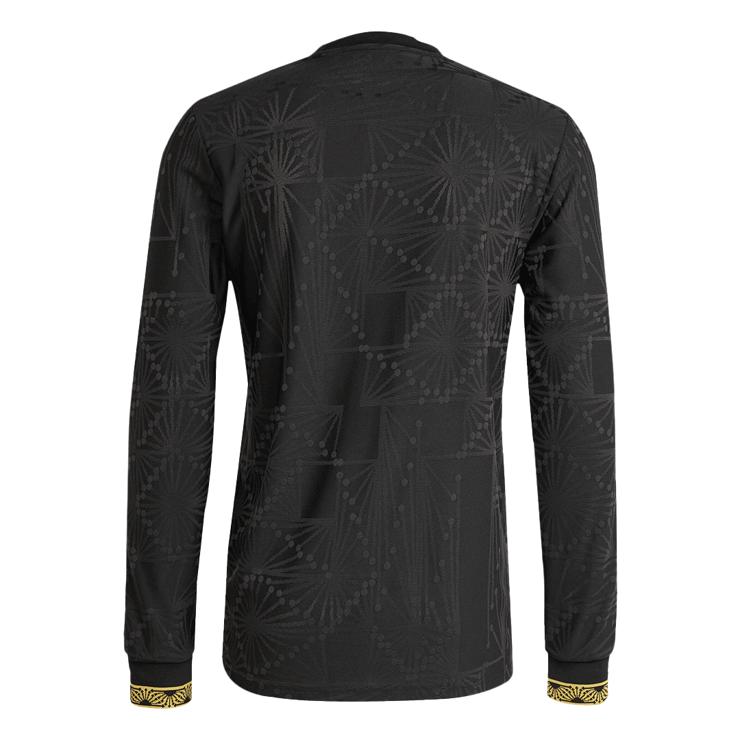 Camiseta Auténtica Manga Larga Mexico 2025 Tercera Equipación Gold Cup - camisetasfutbol