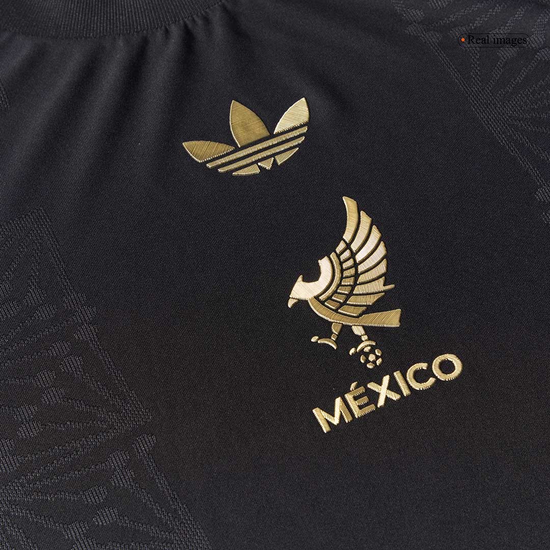 Camiseta Auténtica Manga Larga Mexico 2025 Tercera Equipación Gold Cup - camisetasfutbol