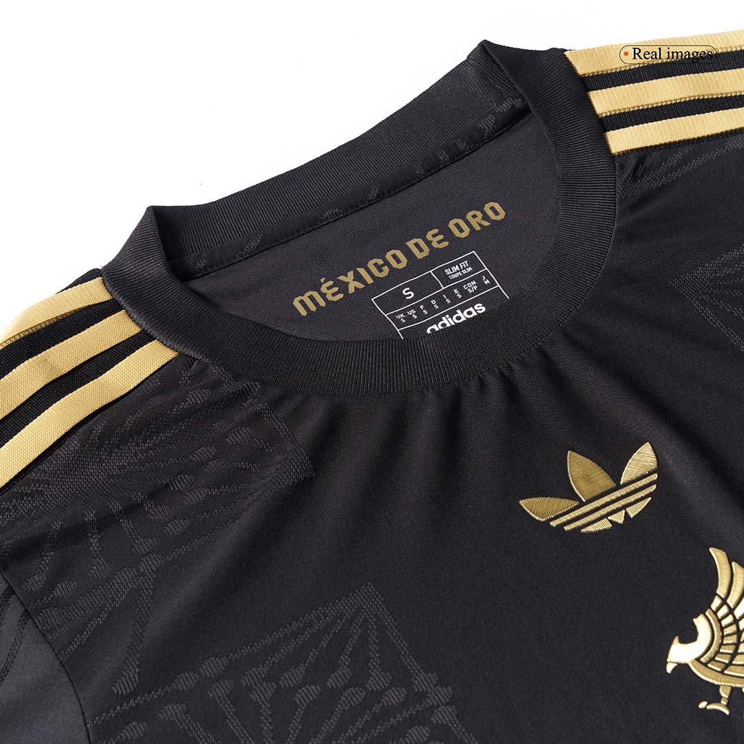 Camiseta Auténtica Manga Larga Mexico 2025 Tercera Equipación Gold Cup - camisetasfutbol