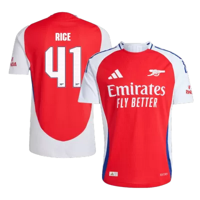 UCL Camiseta versión jugador RICE #41 Arsenal Primera Equipación - Versión Jugador - camisetasfutbol
