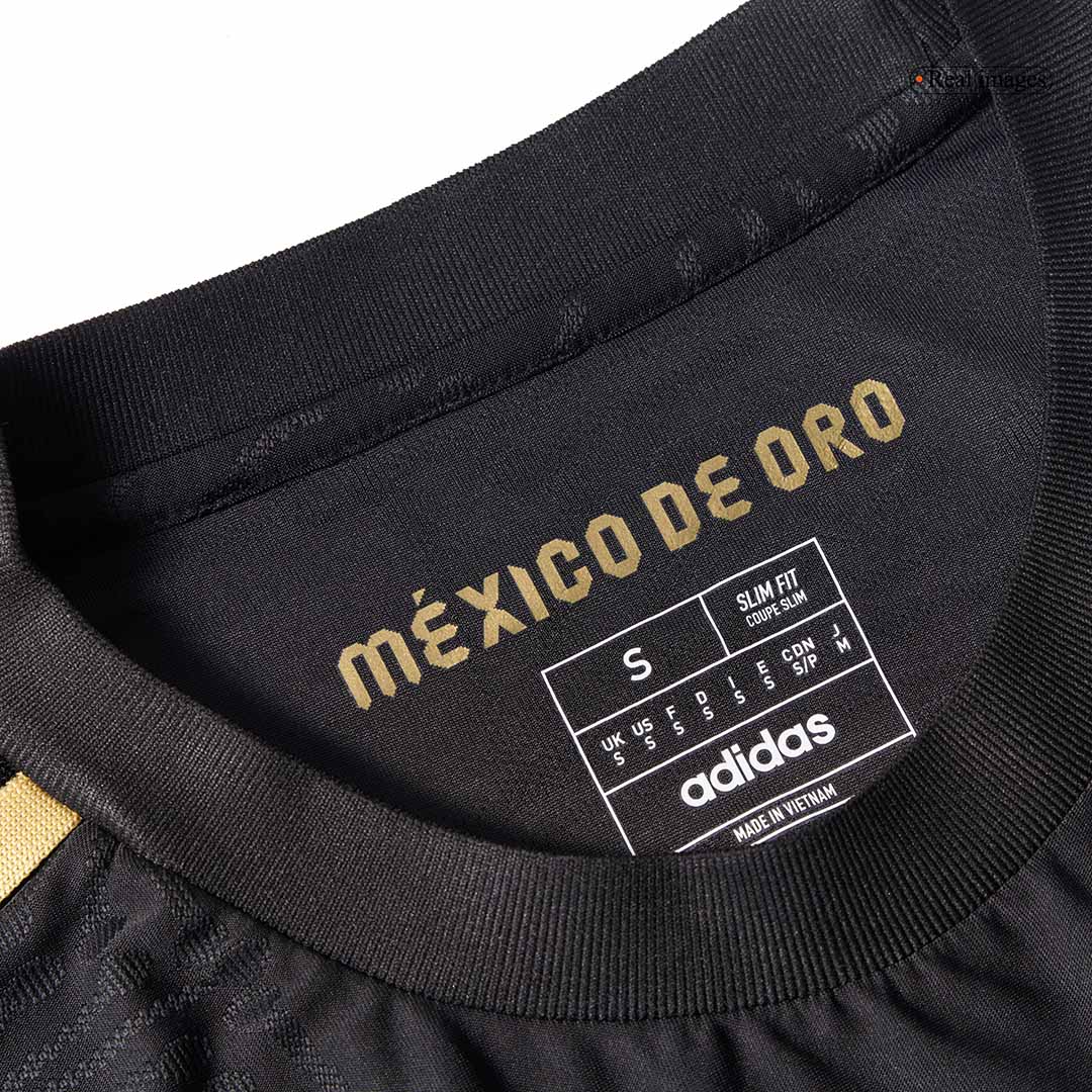Camiseta Auténtica Manga Larga Mexico 2025 Tercera Equipación Gold Cup - camisetasfutbol