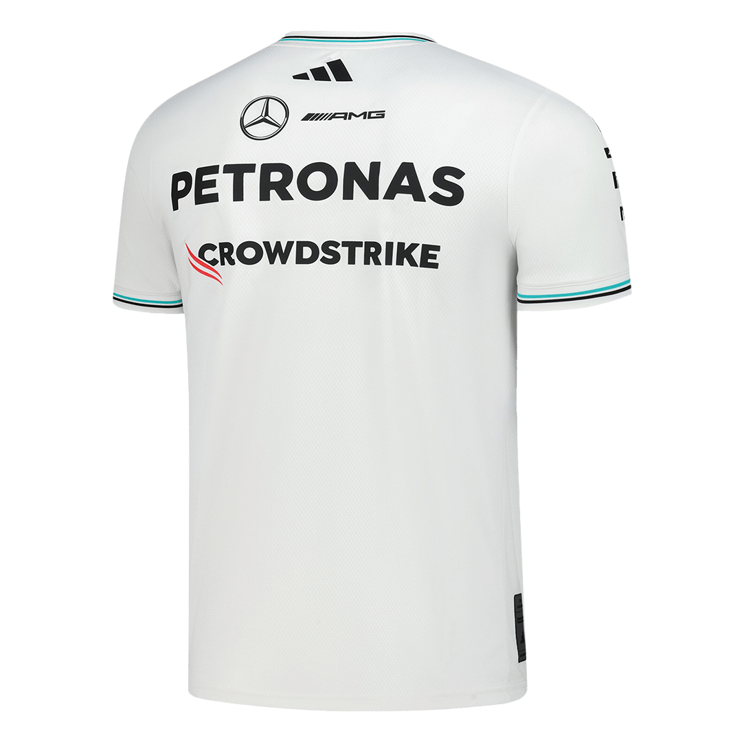 Calidad Premium Camiseta de Mercedes AMG Petronas F1 Team Driver T-Shirt 2025 - White Hombre Rojo - camisetasfutbol
