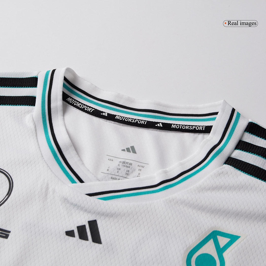 Calidad Premium Camiseta de Mercedes AMG Petronas F1 Team Driver T-Shirt 2025 - White Hombre Rojo - camisetasfutbol