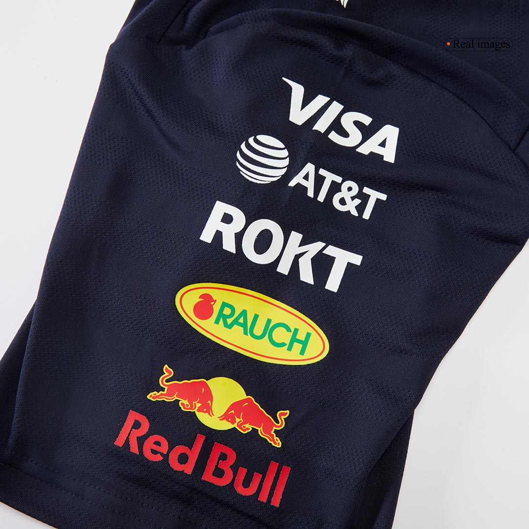 Calidad Premium Camiseta Tipo Polo de Red Bull F1 Racing Team Polo 2025 Navy Hombre Azul Profundo - camisetasfutbol