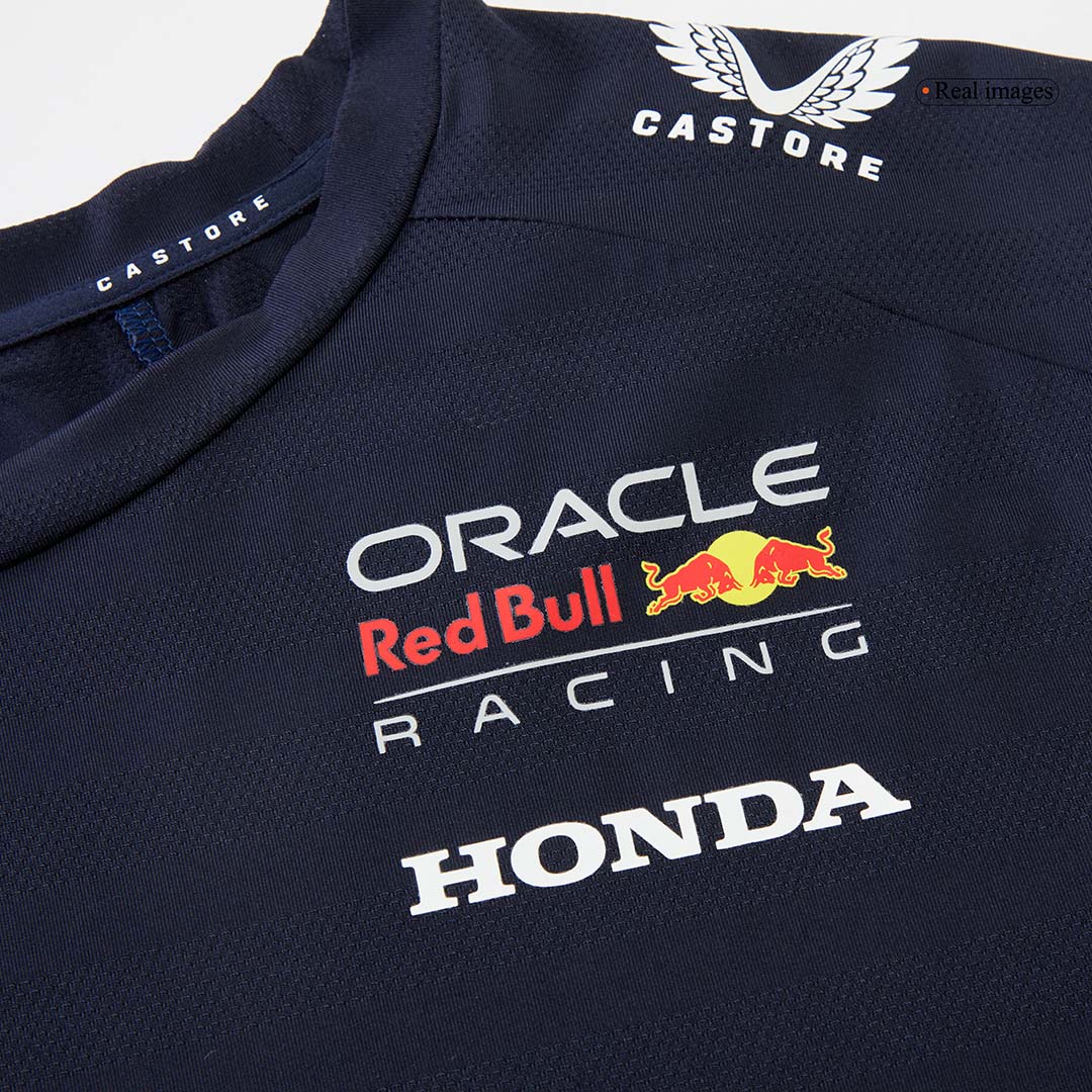 Calidad Premium Camiseta de Red Bull F1 Racing Team T-Shirt 2025 Navy Hombre Azul Profundo - camisetasfutbol