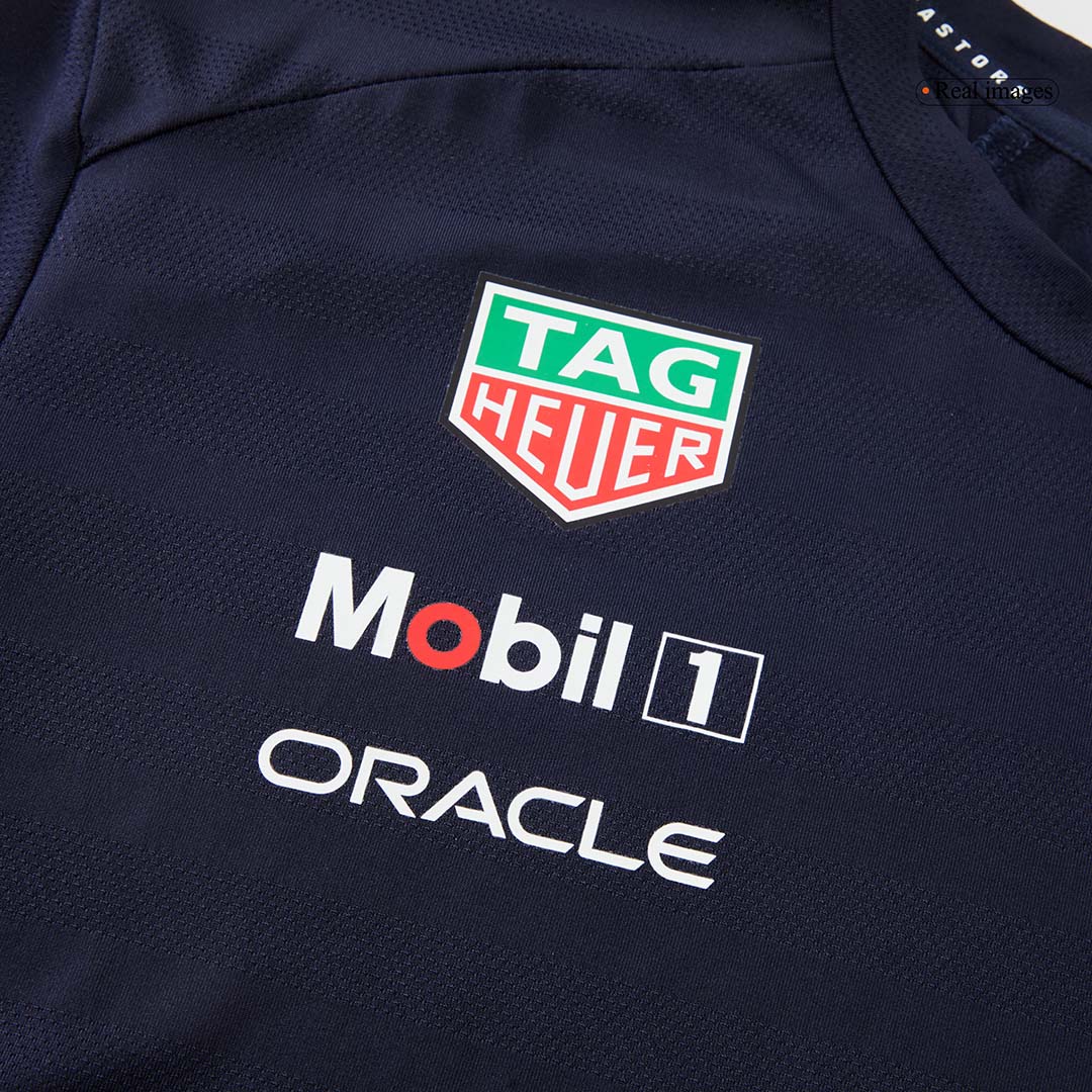 Calidad Premium Camiseta de Red Bull F1 Racing Team T-Shirt 2025 Navy Hombre Azul Profundo - camisetasfutbol