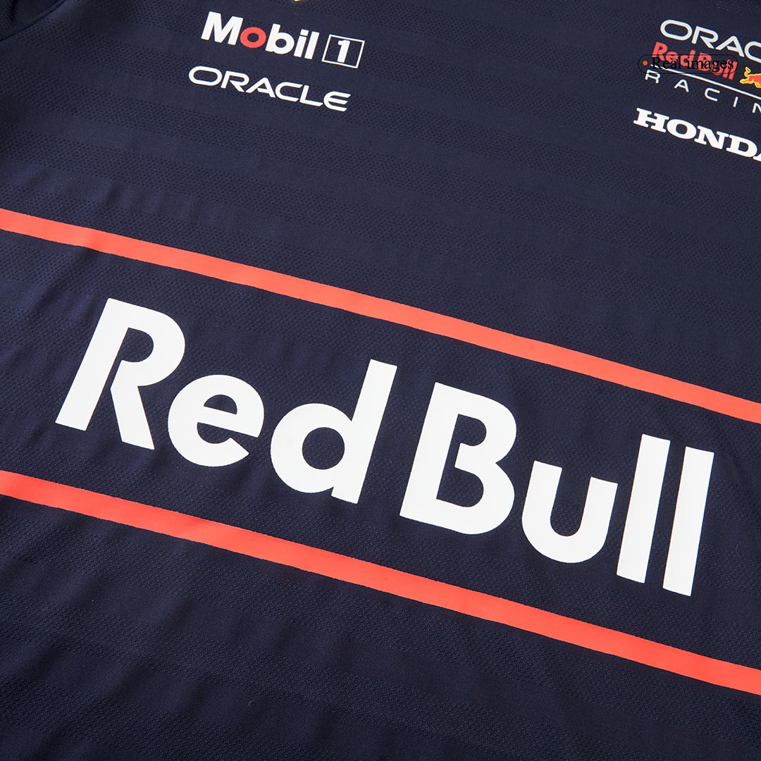 Calidad Premium Camiseta de Red Bull F1 Racing Team T-Shirt 2025 Navy Hombre Azul Profundo - camisetasfutbol