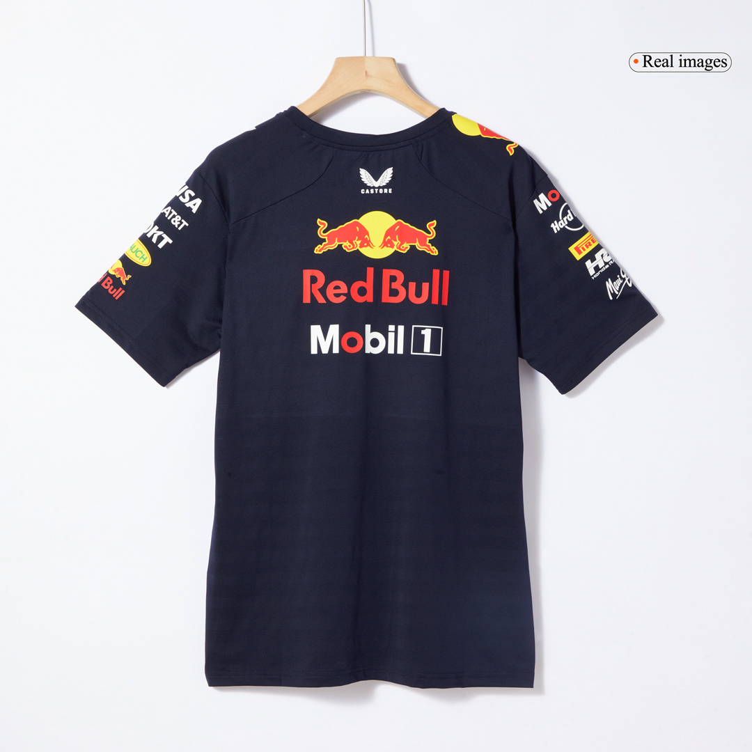 Calidad Premium Camiseta de Red Bull F1 Racing Team T-Shirt 2025 Navy Hombre Azul Profundo - camisetasfutbol