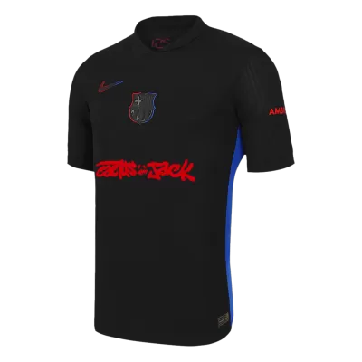 Camiseta Auténtica Barcelona X Travis Scott 2024/25 Away Hombre - Versión Jugador - camisetasfutbol