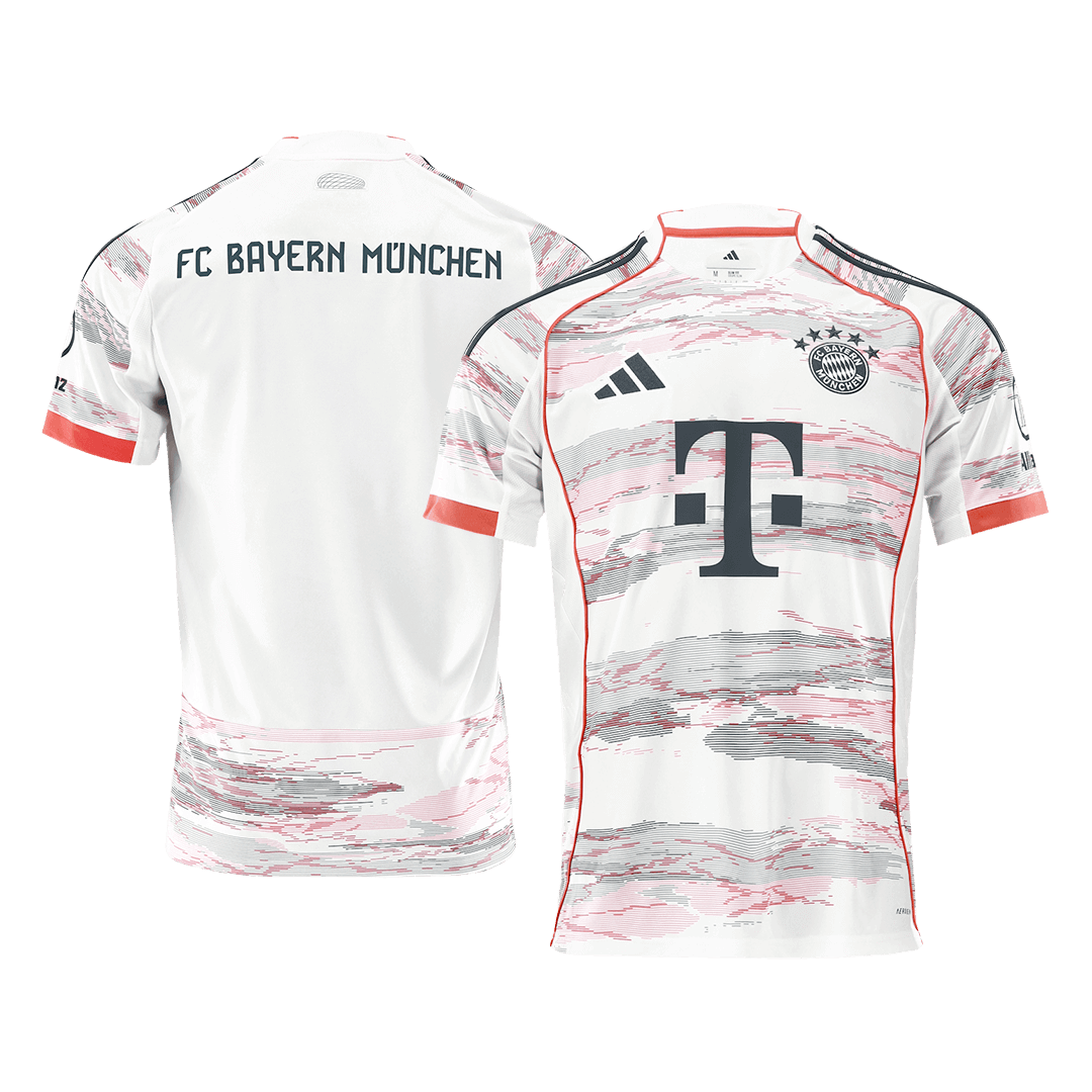 Camiseta Bayern Munich 2025/26 Segunda Equipación - Versión Hincha - camisetasfutbol