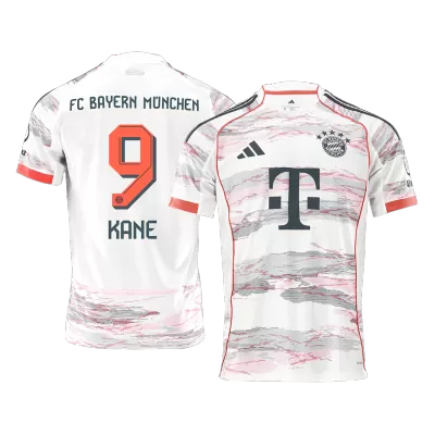 Camiseta KANE #9 Bayern Munich 2025/26 Away Hombre - Versión Hincha - camisetasfutbol