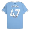 Camiseta FODEN #47 Manchester City 2025/26 Home Local Hombre - Versión Hincha - camisetasfutbol