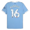 Camiseta RODRIGO #16 Manchester City 2025/26 Home Local Hombre - Versión Hincha - camisetasfutbol