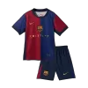 Miniconjunto Barcelona X Coldplay 2024/25 Home Local Niño (Camiseta + Pantalón Corto)  - camisetasfutbol