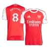 Camiseta ØDEGAARD #8 Arsenal 2025/26 Home Local Hombre - Versión Hincha - camisetasfutbol
