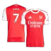 Camiseta SAKA #7 Arsenal 2025/26 Home Local Hombre - Versión Hincha - camisetasfutbol