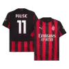 Camiseta PULISIC #11 AC Milan 2025/26 Home Local Hombre - Versión Hincha - camisetasfutbol
