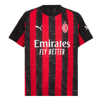 Camiseta AC Milan 2025/26 Home Local Hombre - Versión Hincha - camisetasfutbol