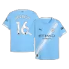 Camiseta Auténtica RODRIGO #16 Manchester City 2025/26 Home Local Hombre - Versión Jugador - camisetasfutbol