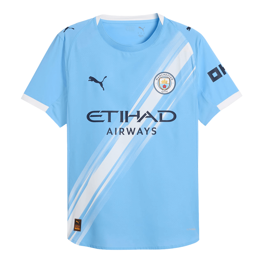 Camiseta versión jugador Manchester City 2025/26 Primera Equipación - Versión Jugador - camisetasfutbol