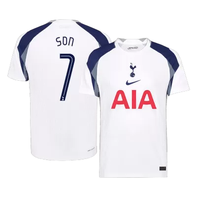 UCL Camiseta Auténtica SON #7 Tottenham Hotspur 2025/26 Home Local Hombre - Versión Jugador - camisetasfutbol