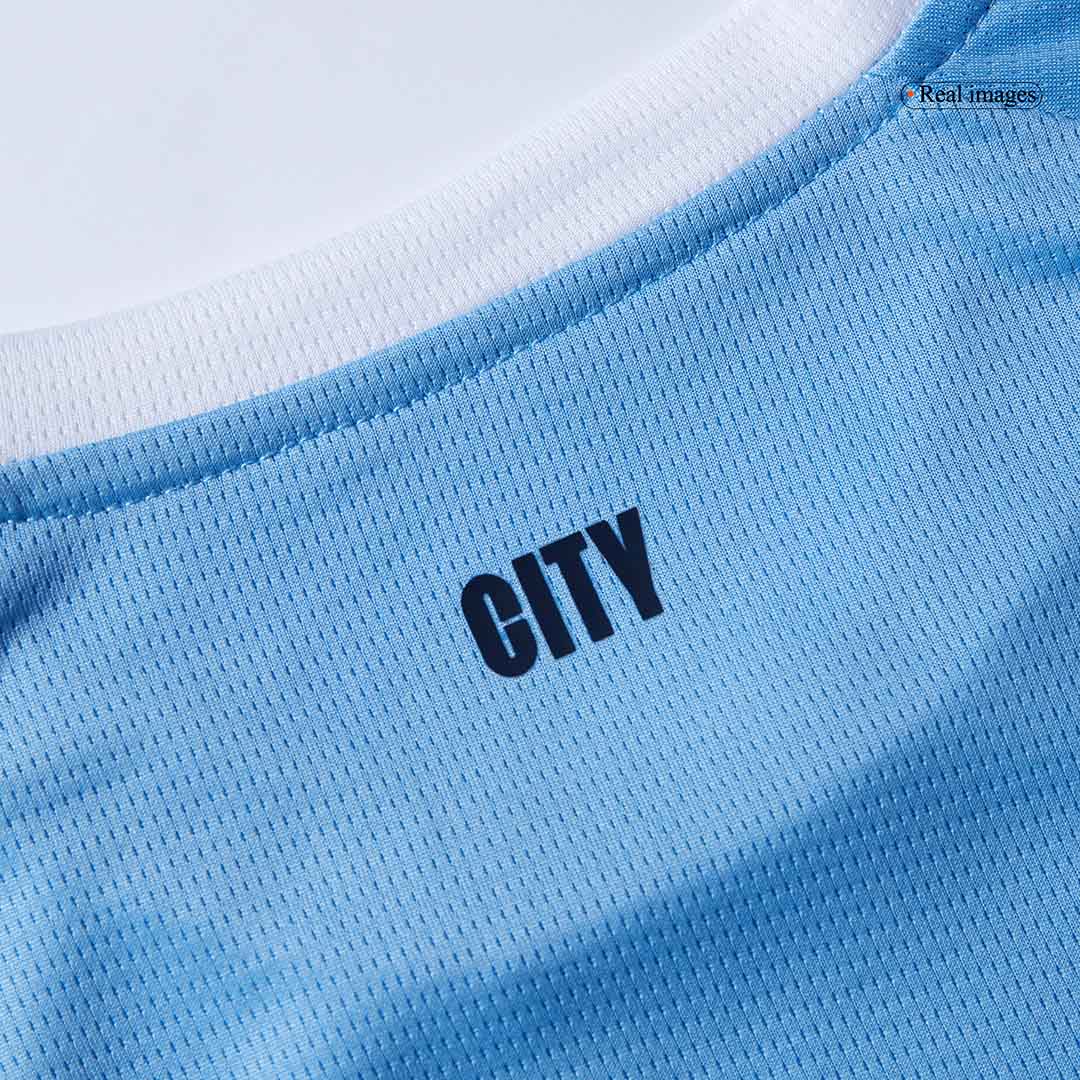 Miniconjunto Completo Manchester City 2025/26 Primera Equipación Niño - camisetasfutbol