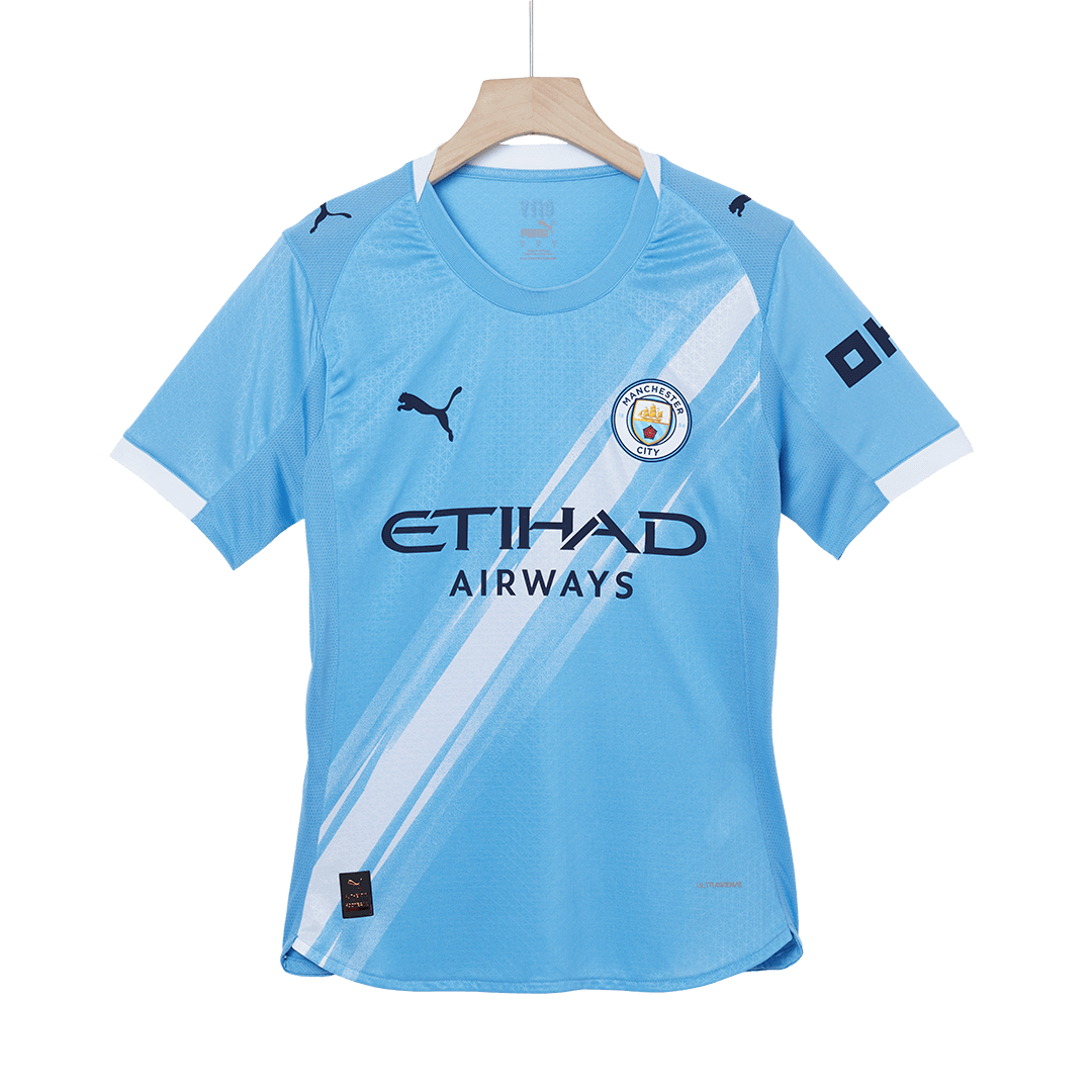 Camiseta versión jugador Manchester City 2025/26 Primera Equipación - Versión Jugador - camisetasfutbol