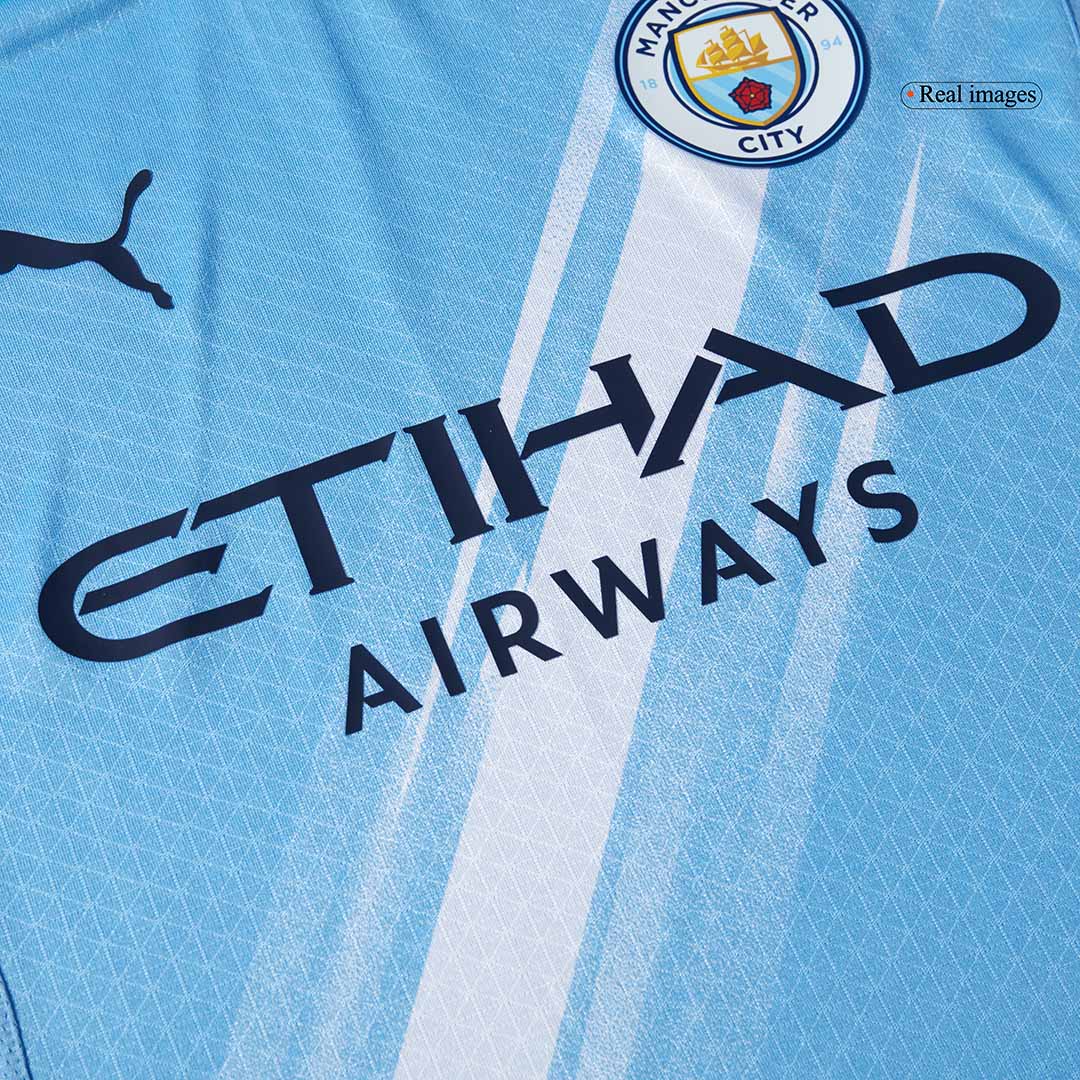 Camiseta versión jugador Manchester City 2025/26 Primera Equipación - Versión Jugador - camisetasfutbol