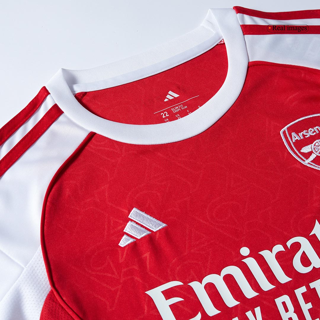Miniconjunto Completo Arsenal 2025/26 Primera Equipación Niño - camisetasfutbol