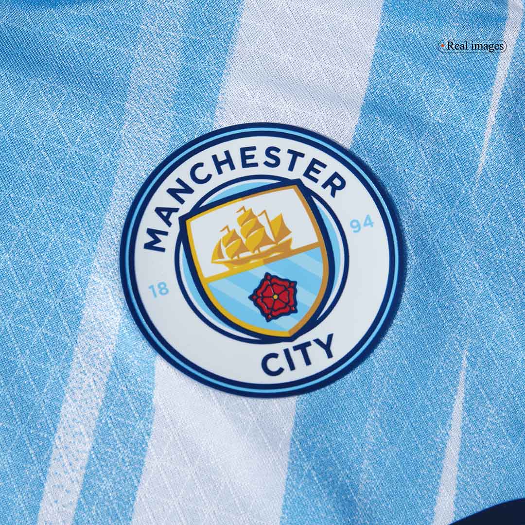 Camiseta versión jugador Manchester City 2025/26 Primera Equipación - Versión Jugador - camisetasfutbol