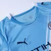 Miniconjunto Manchester City 2025/26 Home Local Niño (Camiseta + Pantalón Corto) - camisetasfutbol