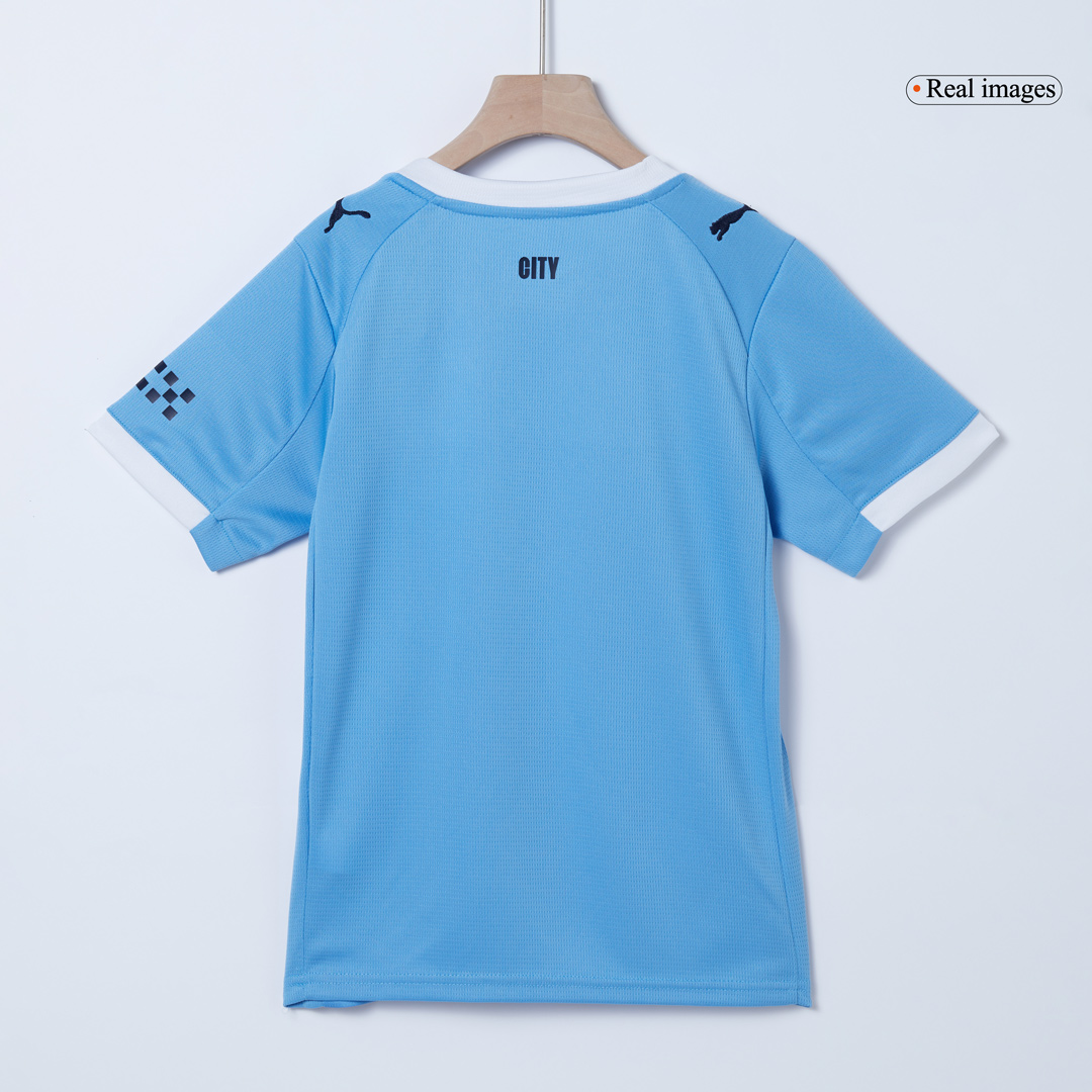 Miniconjunto Completo Manchester City 2025/26 Primera Equipación Niño - camisetasfutbol