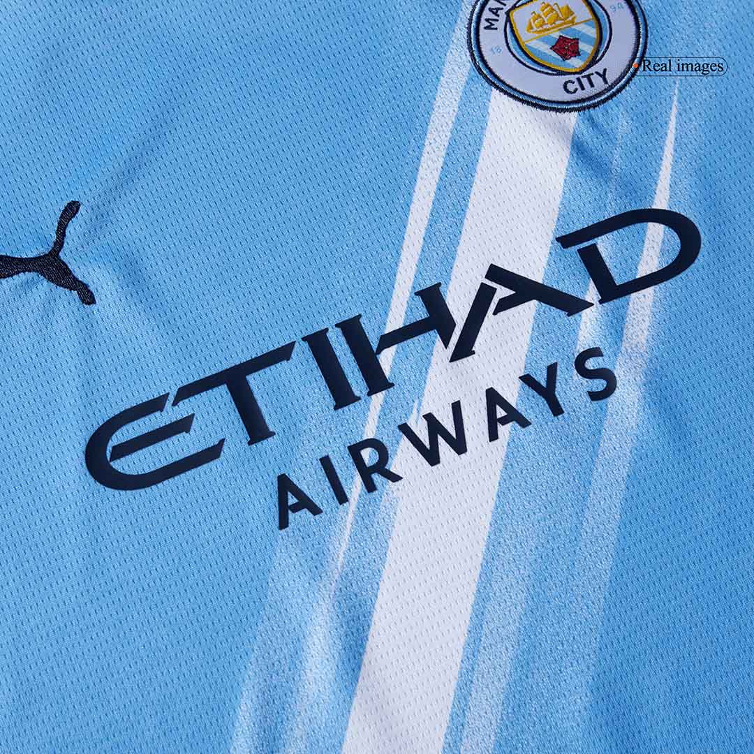 Miniconjunto Completo Manchester City 2025/26 Primera Equipación Niño - camisetasfutbol