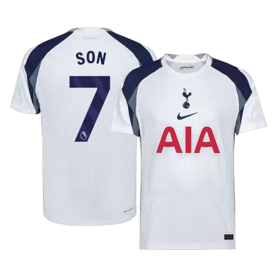 Camiseta Auténtica SON #7 Tottenham Hotspur 2025/26 Home Local Hombre - Versión Jugador - camisetasfutbol