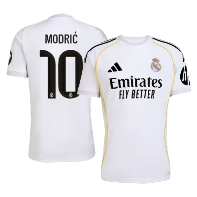Camiseta MODRIĆ #10 Real Madrid 2025/26 Home Local Hombre - Versión Hincha - camisetasfutbol