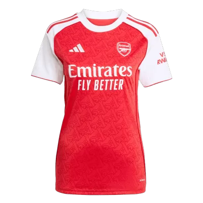 Camiseta Arsenal 2025/26 Primera Equipación Local Mujer - Versión Hincha - camisetasfutbol