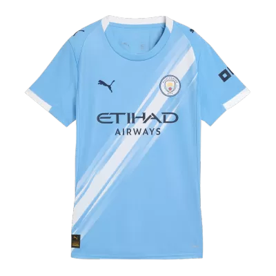 Camiseta Manchester City 2025/26 Primera Equipación Local Mujer - Versión Hincha - camisetasfutbol