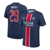 UCL Camiseta Auténtica BARCOLA #29 PSG 2024/25 Home Local Hombre - Versión Jugador - camisetasfutbol