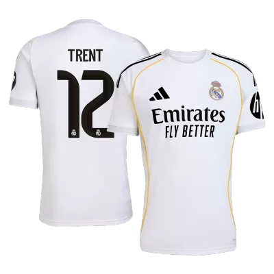 Camiseta TRENT #12 Real Madrid 2025/26 Home Local Hombre - Versión Hincha - camisetasfutbol