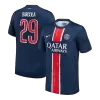 UCL Camiseta BARCOLA #29 PSG Primera Equipación - Versión Hincha - camisetasfutbol