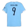 Camiseta Auténtica HAALAND #9 Manchester City 2025/26 Home Copa del Mundo Local Hombre - Versión Jugador - camisetasfutbol