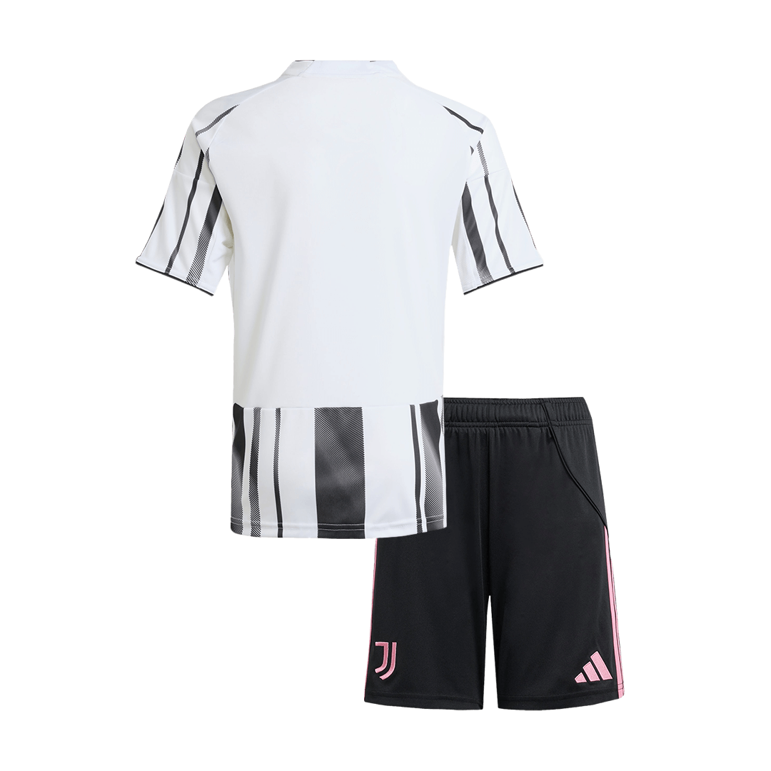 Miniconjunto Juventus 2025/26 Primera Equipación Niño - camisetasfutbol