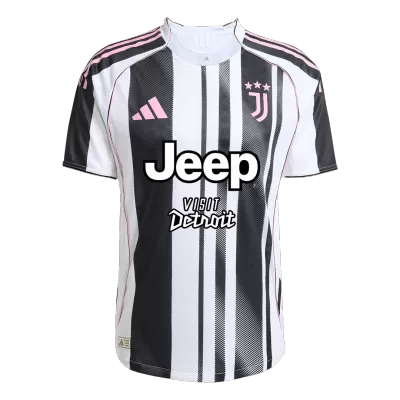 Camiseta Auténtica Juventus 2025/26 Home Local Hombre - Versión Jugador - camisetasfutbol