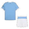 Conjunto Manchester City 
2025/26 Home Local Hombre (Camiseta + Pantalón Corto) - camisetasfutbol